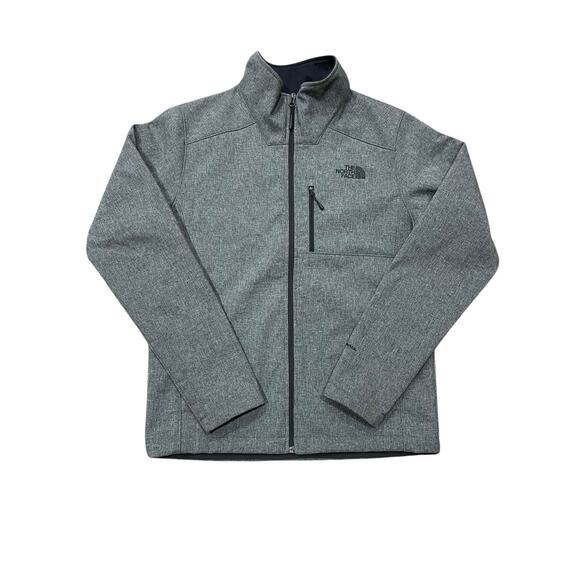 The North Face Jacket Men's S Grey Apex Bionic 2 Wind Wall Full Zip Softshell - Picture 1 of 5